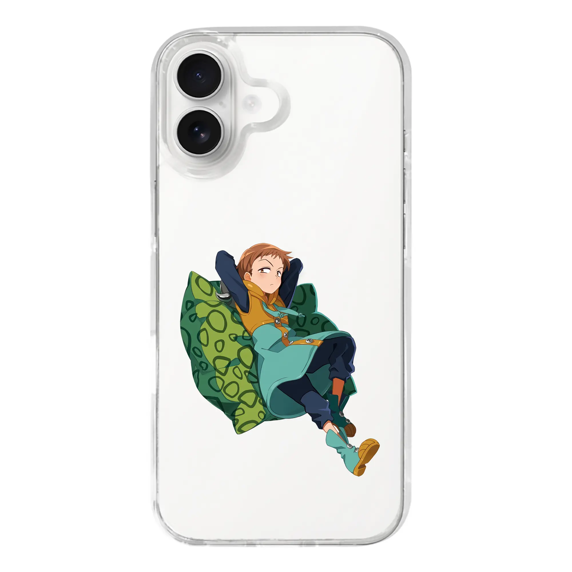 七つの大罪 グッズ キング - iPhone 17シリーズ 透明スマホケース – 薄型・耐衝撃・精密フィット保護カバー